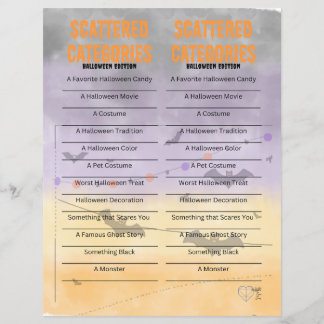 Gespeicherte Kategorien - Halloween Edition