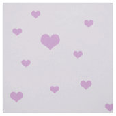 Gespeicherte Lila Herzen auf Lichtfarbe Stoff (Muster)