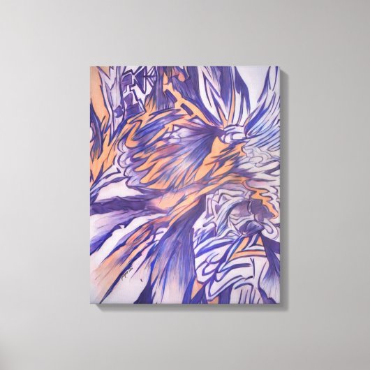 Gespeicherte Träume Leinwanddruck (Vorderseite)