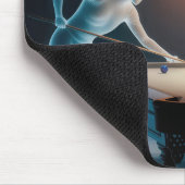 Gespeicherte Zahlen Pool spielen Mousepad (Ecke)