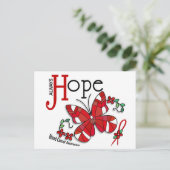 Gespeicherter Glasblutkrebs Postkarte (Stehend Vorderseite)