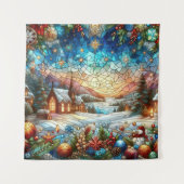 Gespeichertes Glas Wandteppich (Vorderseite)