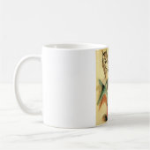 Gespeichertes Mythisches Tier (von Franz Marc) Kaffeetasse (Links)