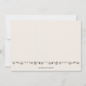 Gespeichertes Sacrament Religiöse Einladung (blau) (Rückseite)