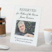 Gespeichertes Zeichen für den Vater der Groom-Gede Sockelschild (In SItu)