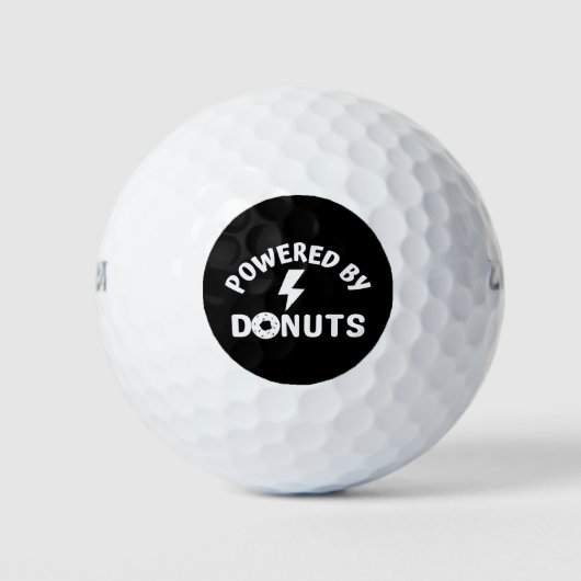 gespeist von Donuts Golfball (Vorderseite)