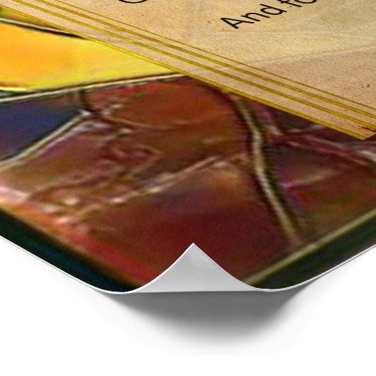 Gespenst des Glass Lord Poster (Ecke)