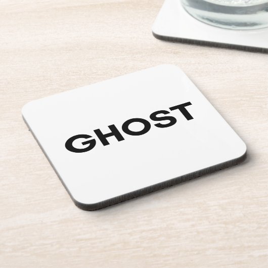 Gespenst Getränkeuntersetzer (Linke Seite)
