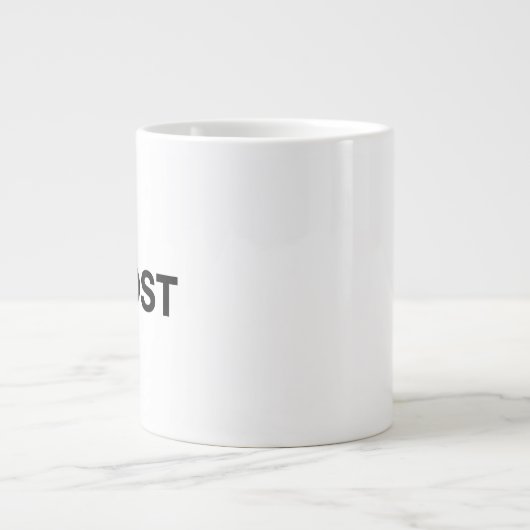 Gespenst Jumbo-Tasse (Vorderseite)