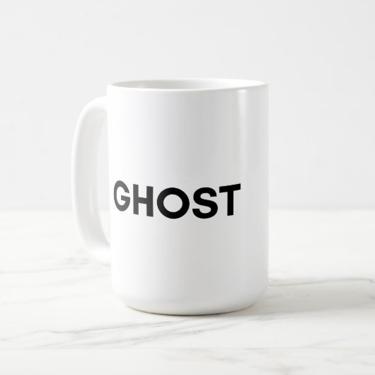 Gespenst Kaffeetasse (Vorderseite Links)