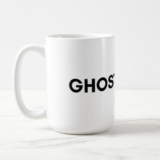 Gespenst Kaffeetasse (Links)