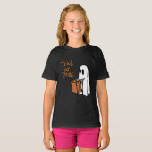 Gespenst mit Taschentrick oder Treppenhaus T-Shirt (Vorne ganz)