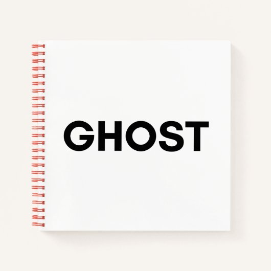 Gespenst Notizblock (Vorderseite)