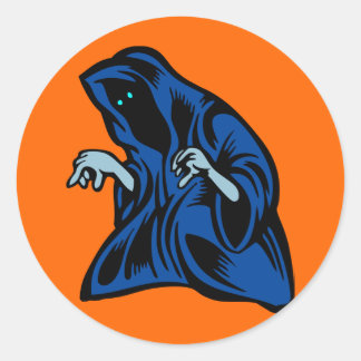 Gespenst Runder Aufkleber