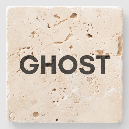 Gespenst Steinuntersetzer (Vorderseite)