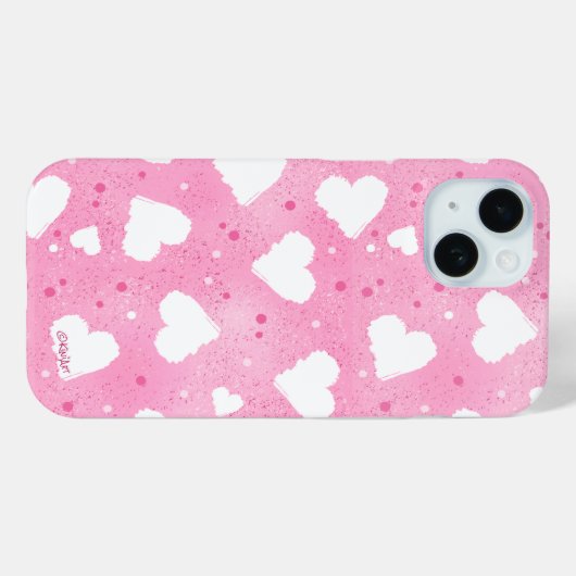 Gespenste süße Herzen Case-Mate iPhone Hülle (Rückseite (Horizontal))