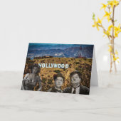 Gespenster aus Hollywood Karte (Gelbe Blume)