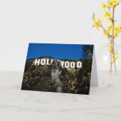 Gespenster aus Hollywood Karte (Gelbe Blume)