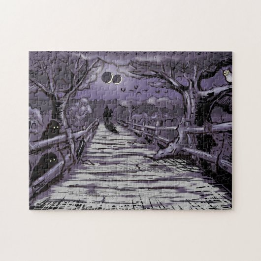 Gespenster, die Puzzlen erwarten Puzzle (Horizontal)