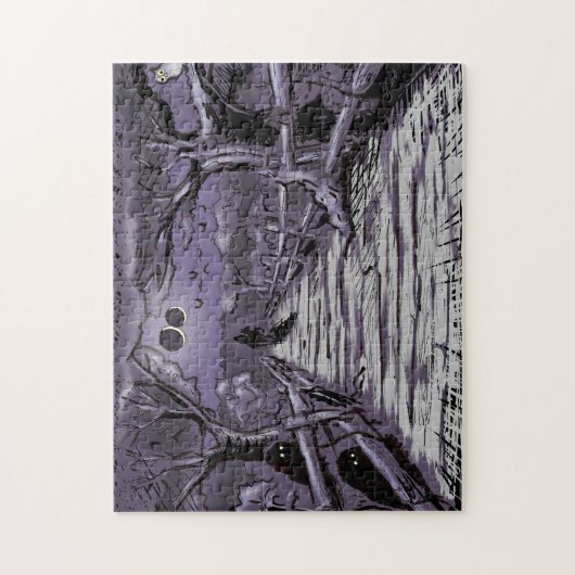 Gespenster, die Puzzlen erwarten Puzzle (Vertikal)