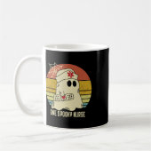 Gespenster eine Spooky Nurween Nurse Fall Scrub Kaffeetasse (Links)