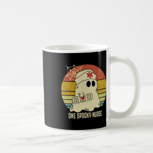 Gespenster eine Spooky Nurween Nurse Fall Scrub Kaffeetasse