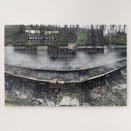 Gespenster einer Eisenbahn. Puzzle (Horizontal)