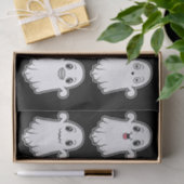 Gespenster mit verschiedenen Gesichtern Niedliches Seidenpapier (Geschenk)