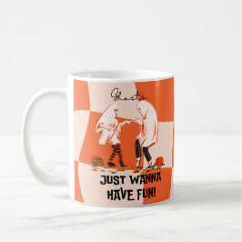 Gespenster nur Wanna haben Spaß spielend Kaffeetasse
