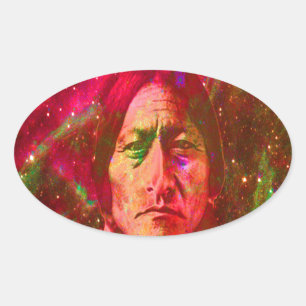 Gespenster Ovaler Aufkleber