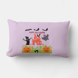 Gespenster/Raven über dem Spuk Herrenhaus Lendenkissen