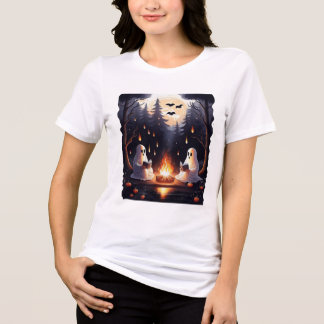 Gespenster Reading by Campfire Halloween T - Shirt