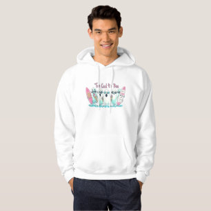 Gespenster Surfer und Eis, Halloween Fun Hoodie