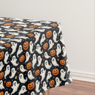 Gespenster und Jack o'Lanterns Tischdecke