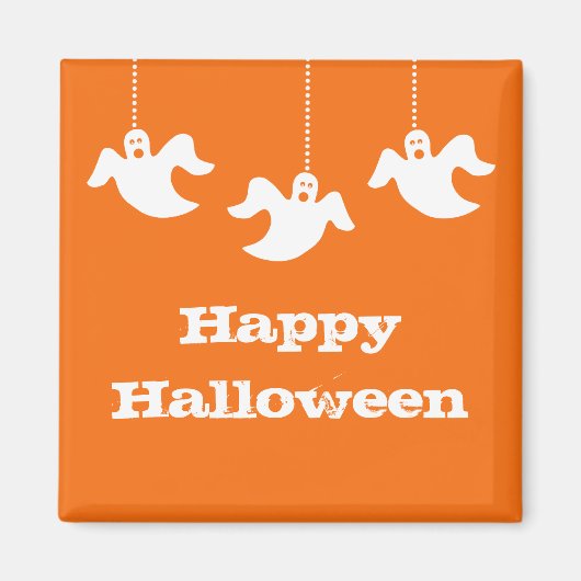 Gespenstermagnet, Orange Magnet (Vorne)