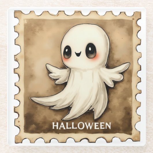 Gespensterpost: Sonderlieferung aus dem Geist-Reic Glasuntersetzer (Vorderseite)