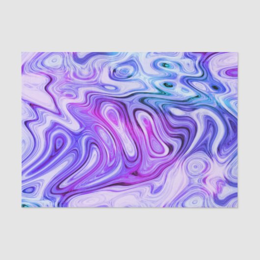 Gespenstes Flüstern, pastellfarbener Marmor: Seidenpapier (Vorderseite)