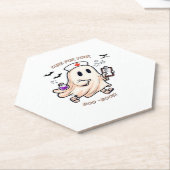 Gespenstiefel mit magischem � Heilmittel für Ihr B Untersetzer (angewinkelt)