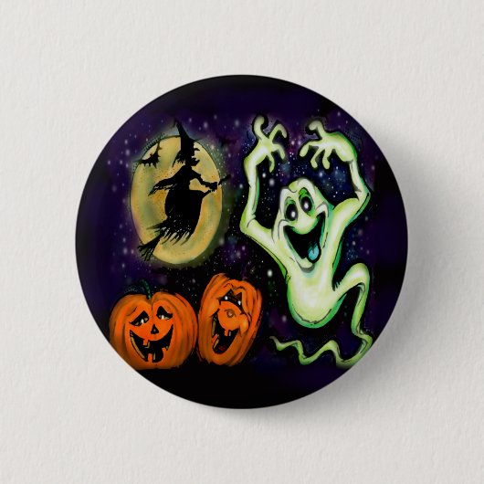 Gespenstisch Button (Vorderseite)