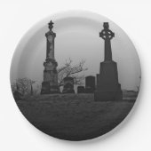 Gespenstisch Pappteller (Vorderseite)