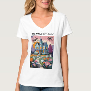 Gespenstische aber gemütliche lustige Halloween Ge T-Shirt