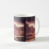 Gespenstische dunkle WaldTasse Kaffeetasse (VorderseiteRechts)