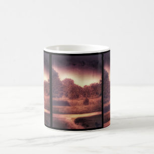 Gespenstische dunkle WaldTasse Kaffeetasse