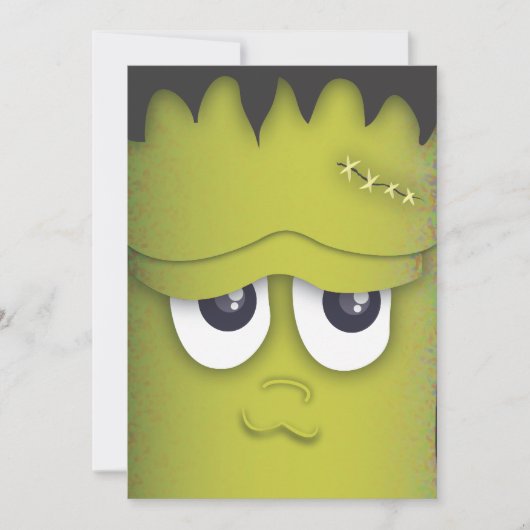 Gespenstische Einladung (Vorderseite)