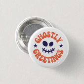 gespenstische Grüße Button (Vorne & Hinten)