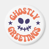gespenstische Grüße Magnet (Vorne)