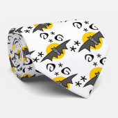 Gespenstische Halloween-Krawatte Krawatte (Gerollt)