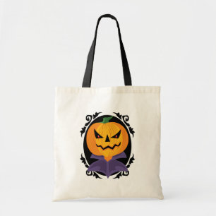 Gespenstische Halloween-Kürbislaterne-Trick-oder Tragetasche