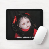 Gespenstische Horrorpuppe der Visionen 13 Mousepad (Mit Mouse)