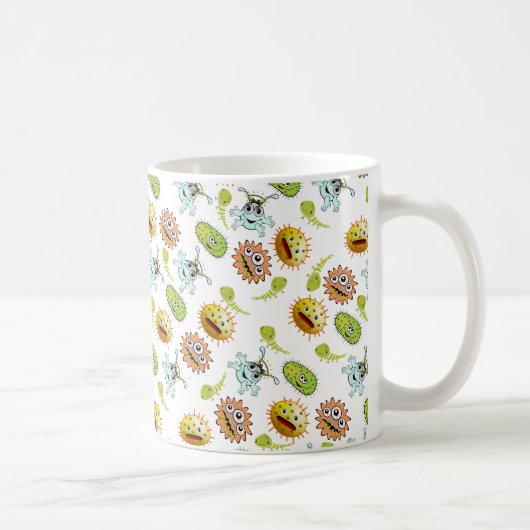 Gespenstische kleine Monster Kaffeetasse (Rechts)